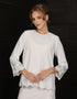 BAJU KURUNG KEDAH CHALINA (OFF WHITE)